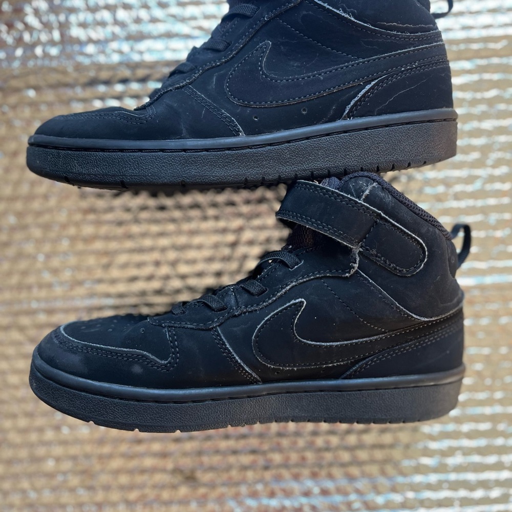 Nike kids  Black High-Top Sneakers
